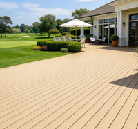Plancher en WPC vierge haute densité, stable dimensionnellement, imperméable, composite bois, pour système de chauffage par le sol