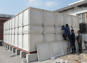 Réservoir sectionnel en PRV pour pisciculture, réservoir <span class=keywords><strong>de</strong></span> stockage d'<span class=keywords><strong>eau</strong></span> potable, prix du panneau <span class=keywords><strong>de</strong></span> réservoir en PRV - Product Image 5