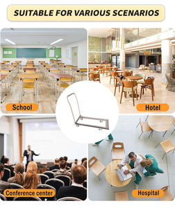 Groothandel Magazijn Stalen Opslag Stapelen Hotel Evenement Bruiloft Banket Klapstoel Kar <span class=keywords><strong>Trolley</strong></span>/Dolly - Product Image 2