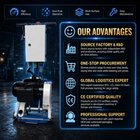 Machine de fraisage pour chauffage par le sol à haute efficacité 4KW 2800RPM, rainureuse automatique pour sols en béton destinée aux canalisations de chauffage par le sol