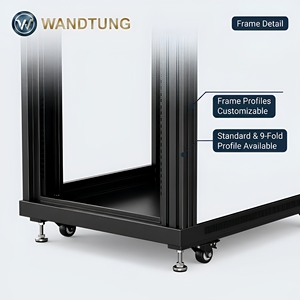 Tủ rack máy chủ sàn 19 inch 42U 600*600 600*800 600*1000mm, tủ mạng, tủ máy tính - Product Image 2
