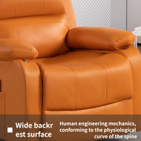 Moderne Luxus Liege Funktionale Sofa Anzug Möbel Wohnzimmer Handbuch Einziehbare Leders ofa Liege