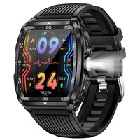Reloj mundial VALDUS 5ATM resistente al agua, control del ritmo cardíaco, reloj inteligente para exteriores, pantalla de 1,8 pulgadas, presión arterial, reloj inteligente VD22 Pro