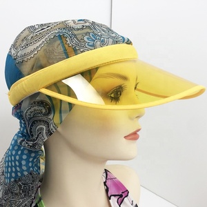 หมวกกันแดดใส ป้องกันรังสียูวี หมวกพลาสติกพีวีซีใส - Product Image 2
