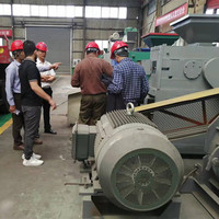 Scories Fluorite Fer Fines Poussière De Charbon Coquille De Noix De Coco Poudre Minérale Noir De Carbone Hydraulique Charbon De Bois Briquette Machine Prix Usine