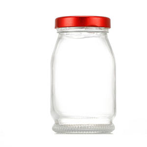 Nouvelle bouteille de bocal de conservation transparente en verre la plus vendue Perserve le conteneur de <span class=keywords><strong>confiture</strong></span> pour la cuisine - Product Image 2
