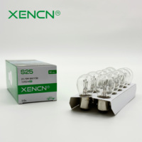 XENCN Nouvelles ampoules de signalisation OEM S25 12524 12V P21/5W BAY15d E4 pour Audi A3