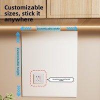 Support de rangement mural multifonctionnel en acier au carbone magnétique, sans perçage, pour torchons de cuisine, porte-couteaux et porte-baguettes