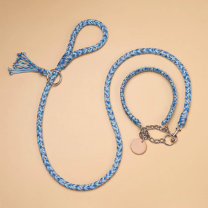 <strong>Dog</strong> Lover Gifts Handmade Braided Paracord <strong>Dog</strong> <strong>Collar</strong> and Leash Set with <strong>Dog</strong> ID Tag - Product Image 5