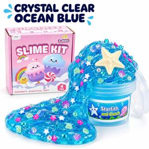 Kit de slime éducatif amusant et écologique, pâte à modeler colorée, crème glacée Kawaii, jouet créatif en vrac pour enfants - Product Image 2