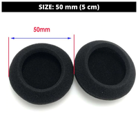 Coussinets de remplacement à livraison rapide pour écouteurs, coussinets en mousse pour casques audio, éponge 40 mm