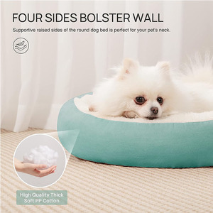 Memory-Schaum Luxus Orthopädisches Wasserdichtes Hundesofa Großes Haustierbett Waschbarer Abnehmbarer Bezug Designer Rutschfestes Kissen - Product Image 2