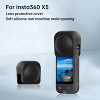 Protection d'objectif en silicone pour caméra Slim Fit Custom X5 X4, anti-rayures, antidérapante, anti-poussière, flexible, pour Insta360