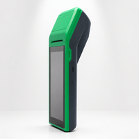Terminal de point de vente mobile tout-en-un Android 11, 5,5'', 2G 16G, avec imprimante de reçus pour système de commande de restaurant