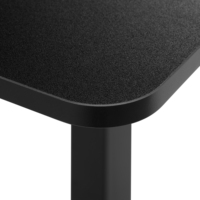 Table supérieure à deux sections CE ROHS de conception écologique à hauteur réglable pour bureau debout électrique