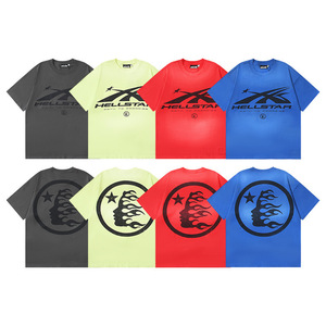 Camiseta de Alta Calidad en Oferta, Moderna, Hell <span class=keywords><strong>Star</strong></span> NFC, 260g, Estampado Animal, 1:1 Algodón, para Hombre y Mujer, Holgada, de Manga Corta, Informal, de Verano - Product Image 4