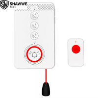 Système d'appel d'urgence 4G pour personnes âgées, bouton SOS, panneau d'alerte médicale portable en ABS avec télécommande via application, conception durable