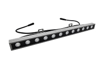 Projecteur mural LED RGB DMX512 48W en aluminium étanche pour extérieur, indice de protection IP67, éclairage de scène pour bâtiments et éclairage de scène