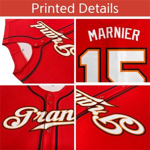 เสื้อเบสบอลกระดุมสั่งทำสำหรับผู้ชายผู้หญิงวัยรุ่น - Product Image 1