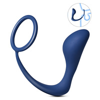 Anneau vibrant pour pénis à trois sections Rose, télécommande sans fil, 8 modes de vibration, recharge magnétique, masturbateur masculin, jouet sexuel pour adultes