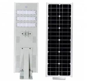 Farola Solar Avanzada de 80W con Control Remoto IP65 para Zonas Comerciales - Product Image 2