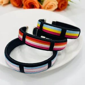 23 Comercio exterior transfronterizo Nueva pulsera trenzada de alambre de color del arco iris AMOR Línea de cuerda de color Novias Pulsera de regalo de pareja - Product Image 2