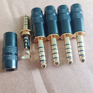 Conector para auriculares totalmente equilibrado, macho, 5 polos, 4,4mm, chapado en oro - Product Image 6