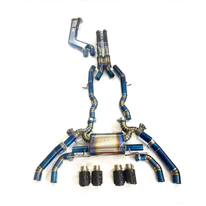 ท่อไอเสียแบบ catback ไทเทเนียม3.0ตันท่อดัดแปลงสำหรับรถแข่ง X3M X4M F97/F98 2019-2023 - Product Image 3