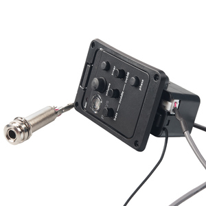 บอร์ดปรีแอมป์ <span class=keywords><strong>FM101</strong></span> 4 แบนด์ พร้อมปิ๊กอัพแบบ Piezo และจูนเนอร์ดิจิตอลสำหรับกีตาร์โปร่ง EQ - Product Image 3