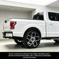 Alliage d'aluminium forgé sur mesure 12000T |   DOT |   MOQ 4 S1-00162 18-24 Noir brillant finition usinée multi-branches Nouveau pour F150 Raptor