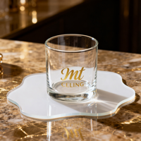 Bougeoir en verre pour décoration intérieure, étiquettes personnalisables, décoration de table de mariage, pot en verre de luxe avec couvercle et boîte
