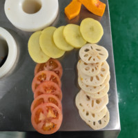 Dq Guangzhou Daqiao Industriële Commerciële Vers Fruit Snijden Verwerking Productielijn Industriële Tomaat Snijmachine Motor