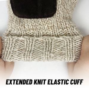 Gants d'hiver en laine Balastic et gants en coton de 100% laine pour la salle de glace travaillant avec du cuir Pu - Product Image 6