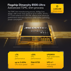 POCO X8 Pro 5G รุ่นทั่วโลก ซีพียู Dimensity 8500-Ultra หน้าจอ AMOLED ขนาด 6.59 นิ้ว ความละเอียด 1.5K 120Hz สว่างพิเศษ ระบบปฏิบัติการ Xiaomi HyperOS 3 - Product Image 4