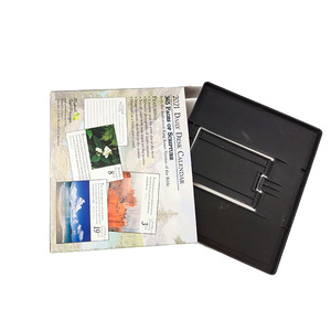 2023 tùy chỉnh in ấn dễ dàng hàng ngày xé bàn lịch với nhựa nạc trở lại đứng - Product Image 6