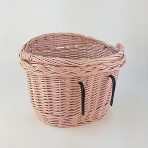 Cesta para bicicleta con soporte para manillar de plástico, color rosa claro, gran capacidad, almacenamiento duradero para bicicleta - Product Image 4