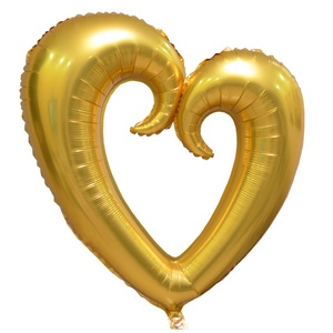 Ballon en aluminium personnalisé avec crochet, 18 pouces, 30 pouces, 42 pouces, pour la décoration <span class=keywords><strong>de</strong></span> la <span class=keywords><strong>salle</strong></span> <span class=keywords><strong>de</strong></span> fête <span class=keywords><strong>de</strong></span> naissance ou <span class=keywords><strong>de</strong></span> mariage - Product Image 3