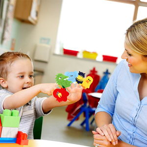 Dễ Thương Nỉ Len Con Rối Động Vật Tay Con Rối Rừng Đồng Cỏ Đồ Chơi Cảm Thấy Con Rối Ngón Tay - Product Image 4