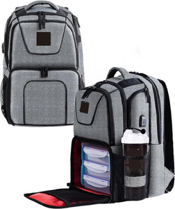 Personalized High Quality Waterproof Insulated Lunch Fitness Backpack / <b>Meal</b> <b>Prep</b> Cooler <b>Bags</b> for Adult - Product Image 1
