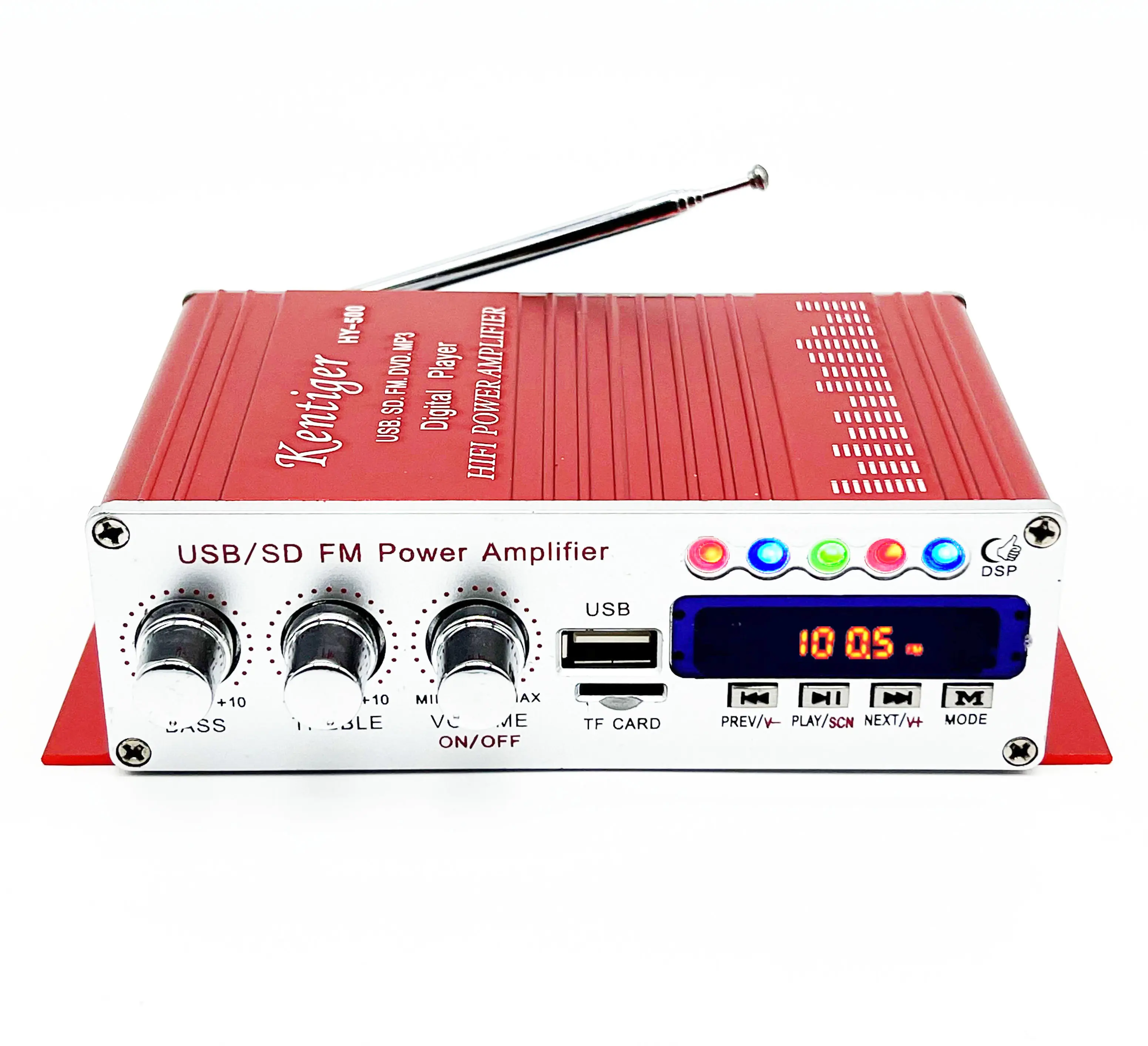 HY-500 नई 12V यूएसबी/एसडी/एफएम कार एम्पलीफायर, घर एम्पलीफायर