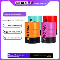 Penyegar Udara Mobil Kaleng Logam Kelas Atas dengan Aroma Tahan Lama & Balsem Parfum Padat Penghilang Bau untuk Penggunaan di Kursi
