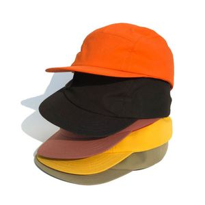 Casquette de sport classique à visière plate en nylon de haute qualité, personnalisable avec logo, imperméable, à visière courte, 5 panneaux, pour le camping - Product Image 2