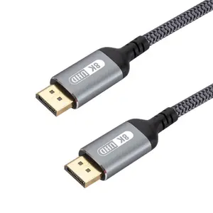 1 м 2 м 5 м кабель Displayport 1,4 DP штекер-Штекер кабель 8K 4K 144 Гц 165 Гц адаптер порта дисплея