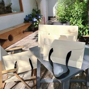 Custom Print Logo Elegant White pink Gift Paper <b>Bags</b> Pink Luxury Clothing Boutique Paper Shopping <b>Bag</b> With Ribbon Handle - Product Image 4