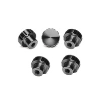 Pièces CNC personnalisées en acier inoxydable/aluminium, tolérance 0,01 mm, bouton de commande de tableau de bord rétro vintage à vis de réglage, pour Hot Rod classique