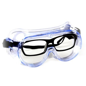 Gafas de Seguridad de Cuatro Lentes, Montura Completa, Lentes de PC, Resistentes a Impactos, Protección para Obras de Construcción - Product Image 2