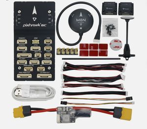 HolyBro Pixhawk 6C Mini H743 Flight Controller PM02 V3 12S <b>GPS</b> M8N RC Multirotor Drone Power <b>Module</b> PM06 Black - Product Image 1
