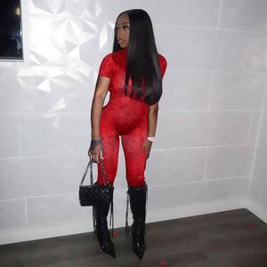 Tuta da Donna alla Moda Sexy Casual con Spalle Scoperte, Patchwork e Schiena Scoperta - Product Image 3