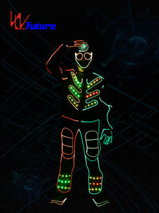 ชุดเต้นรำแสงไฟตรอนแบบออปติกสำหรับเด็กผู้ชายชุดงานปาร์ตี้ฮาโลวีนเรืองแสงชุดเต้นรำ WL-0149 - Product Image 5