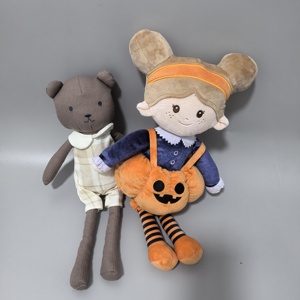 OEM personalizado <span class=keywords><strong>Kawaii</strong></span> Animal de peluche juguete para dormir muñecos de trapo de peluche para niños PP relleno de algodón para niños y <span class=keywords><strong>niñas</strong></span> - Product Image 1